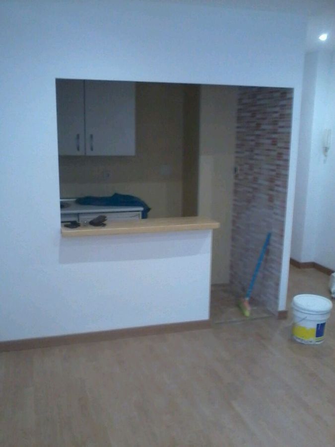 la barra de la cocina