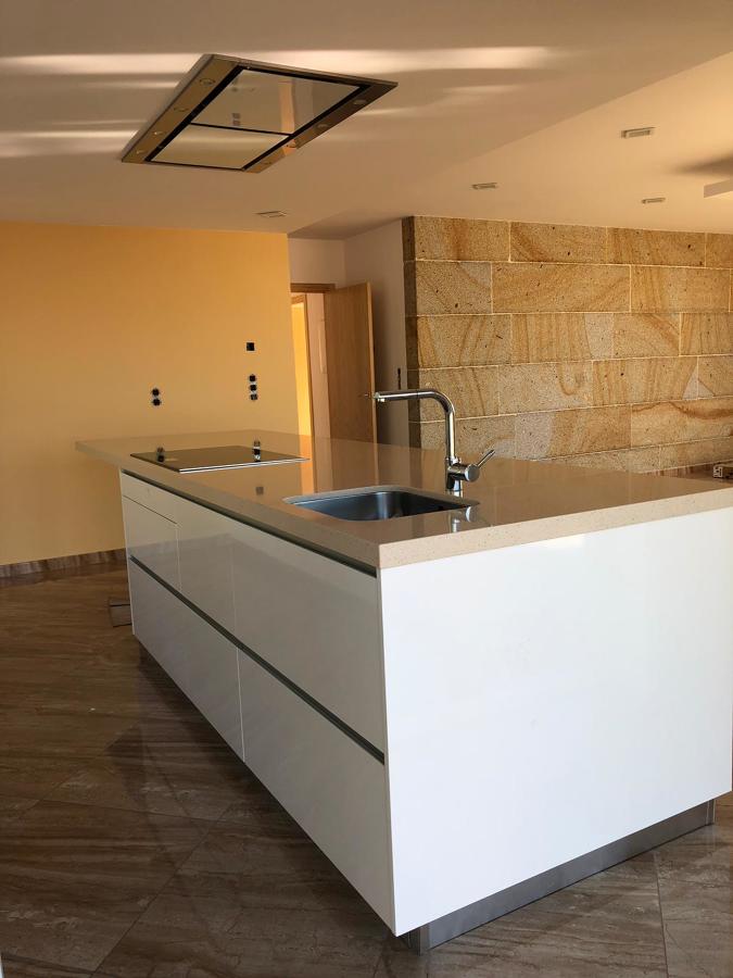 La cara interior de la isla.