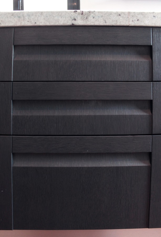 Cajones madera negro