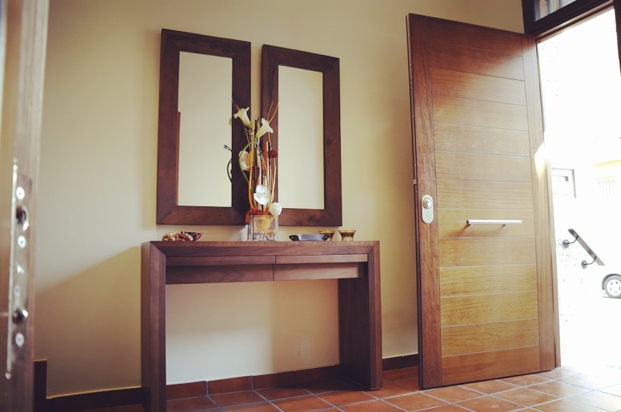 La entrada al nuevo hogar.