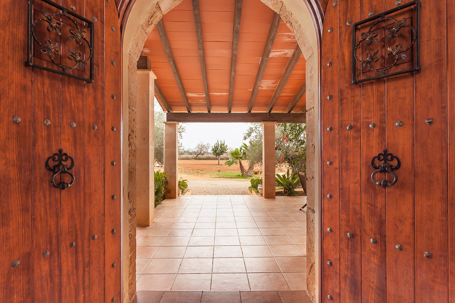 La entrada con perspectiva