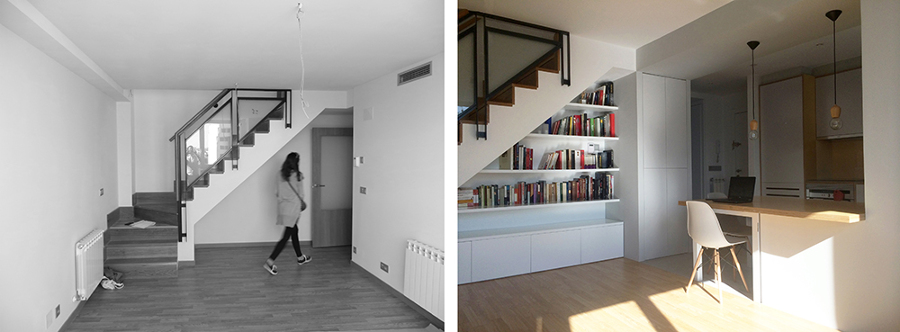 La misma perspectiva, antes y después