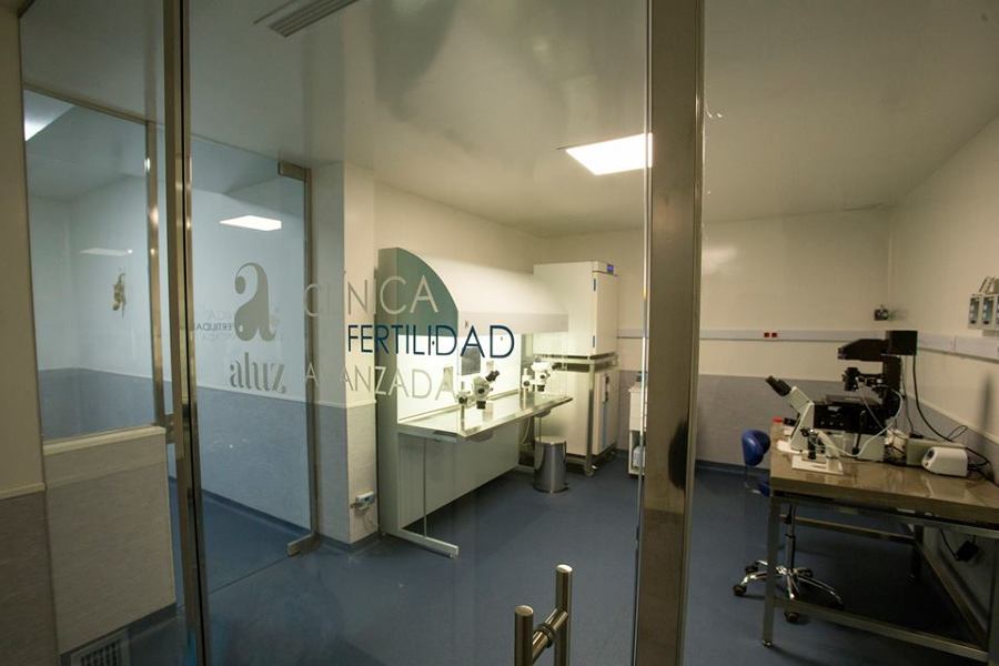 Laboratorio de fecundacion in vitro.