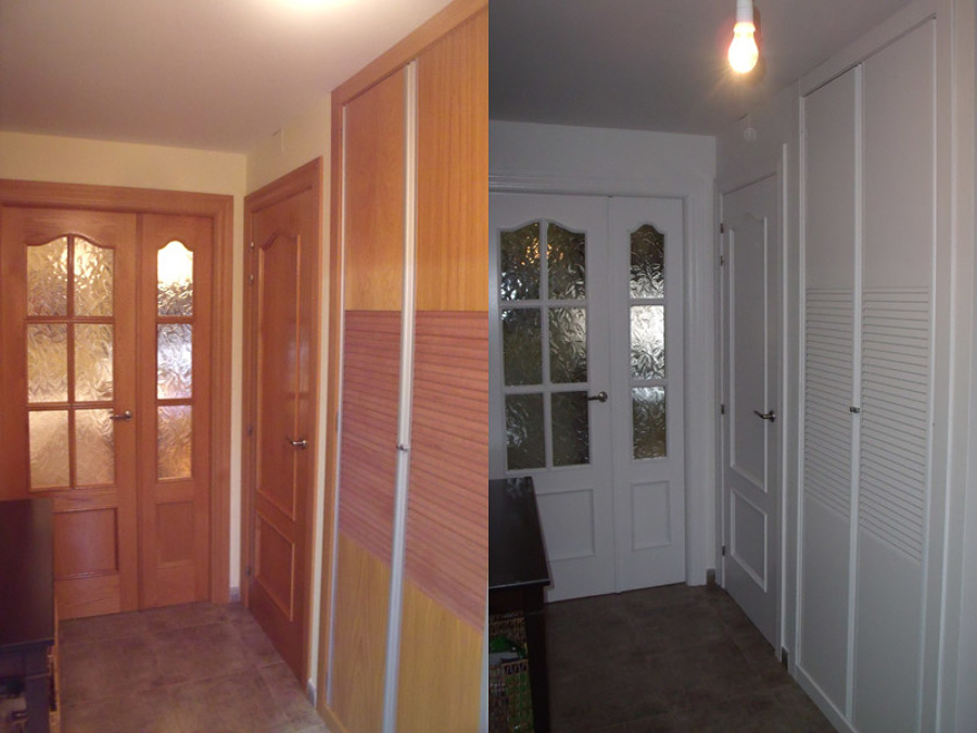 lacado a pie de obra