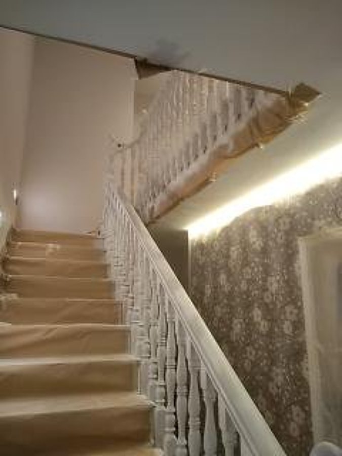 Lacado de barandilla