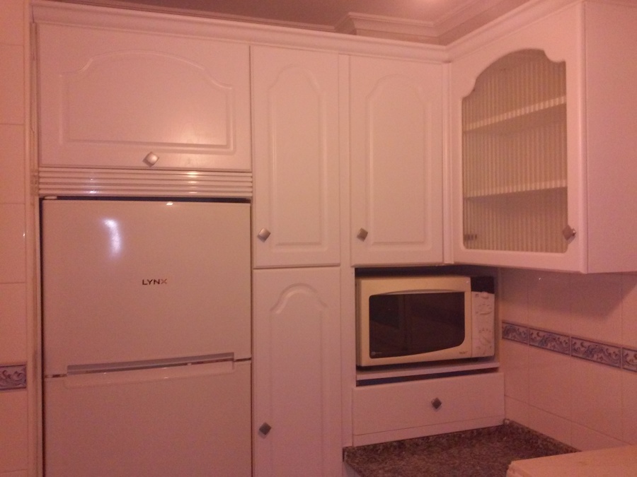 Lacado de muebles de cocina 