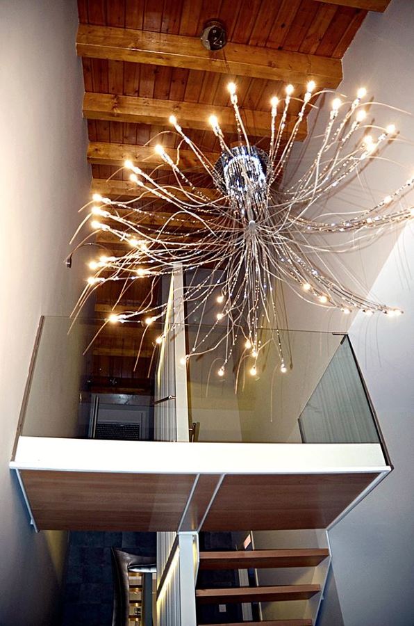 Lampara de mucho efecto. Decoracion