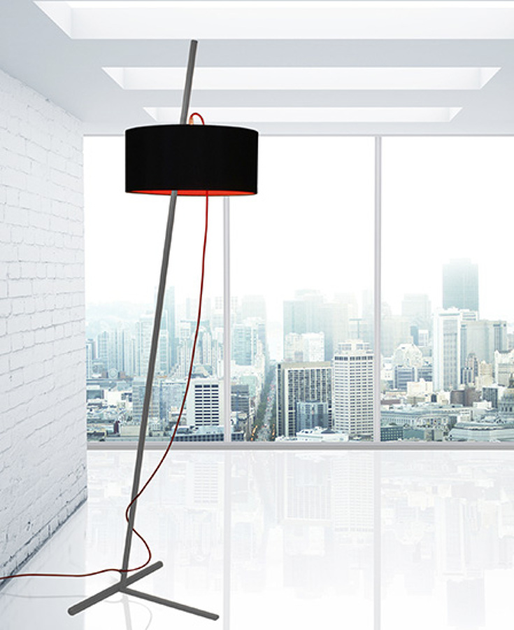 Lámpara de pie moderna