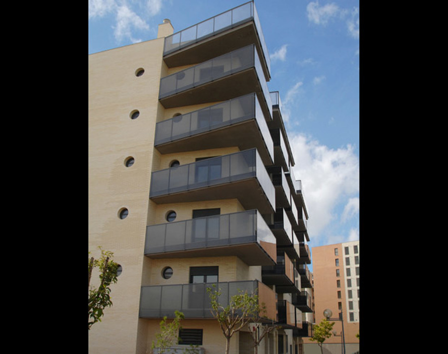 Lateral del edificio