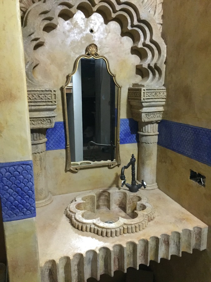 Lavabo estilo árabe