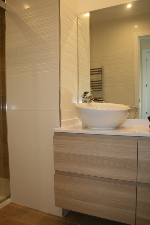 Lavabo sobre encimera