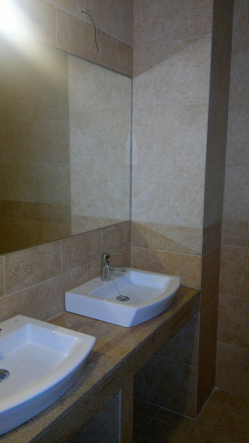 Lavabos en obra