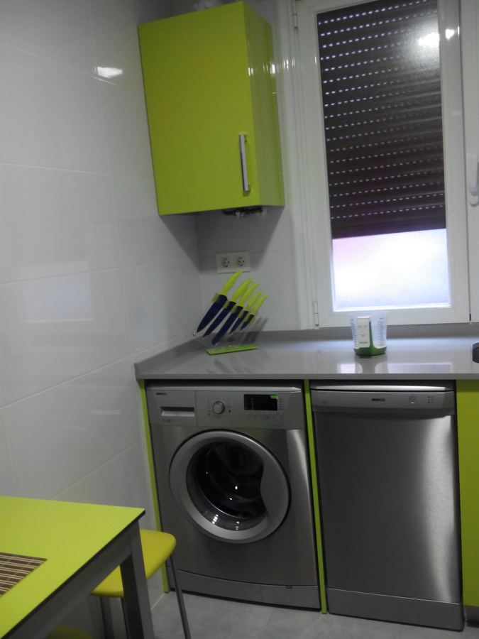 Lavadora y lavavajillas Inox vistos