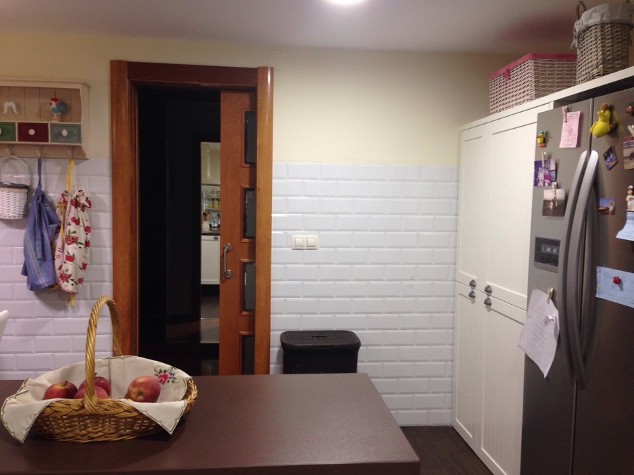 Lavadora y secadora en el armario