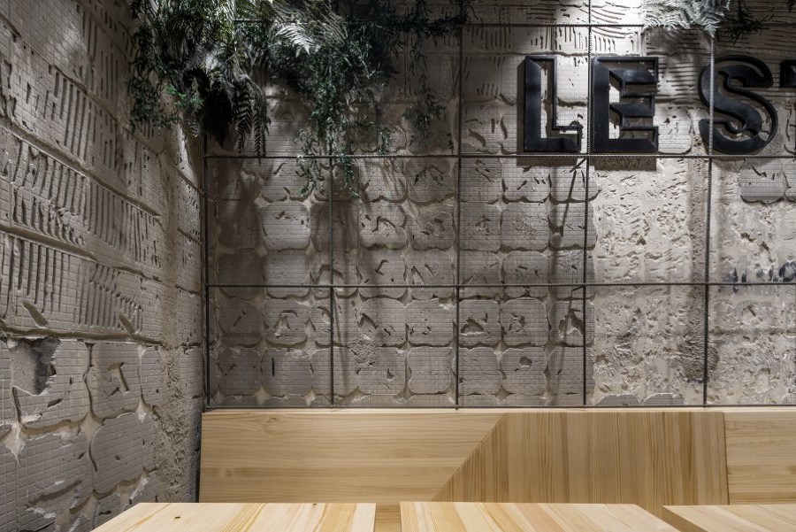 Le Streeter, detalles revestimientos