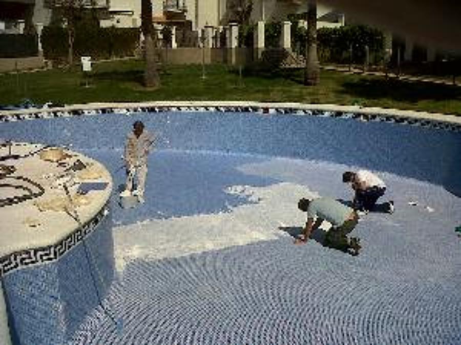 Lechado de piscinas
