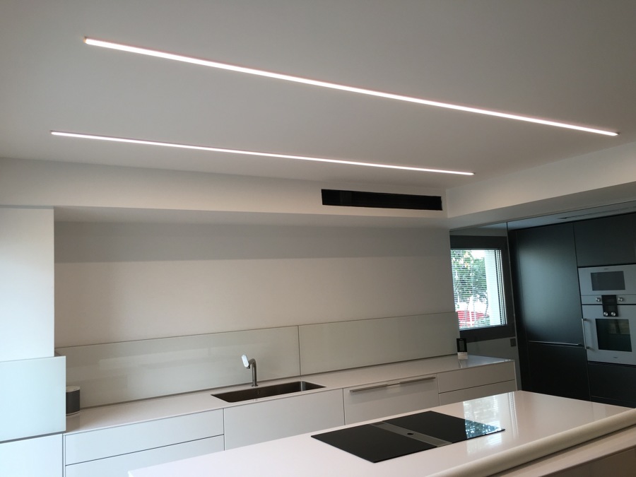 Led superficie en cocina 