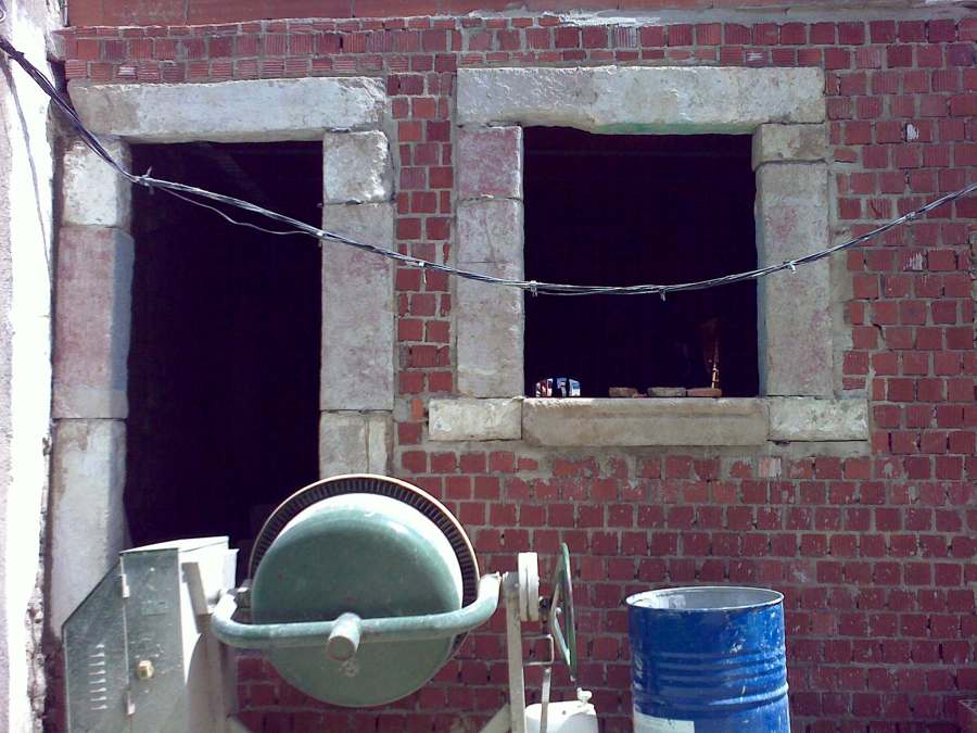 Levantamiento fachada posterior