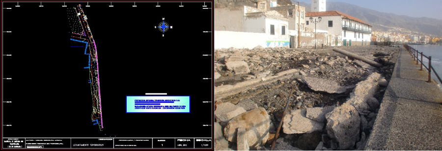 Levantamiento Topográfico para proyecto de Dique