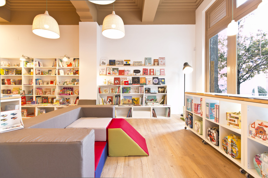 Librería Sopa de Sapo - Interior