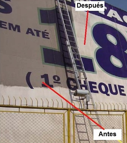 Limpieza de carteles publicitarios en Valencia