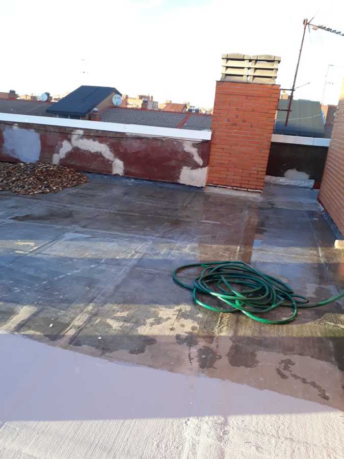 Limpieza de cubierta.