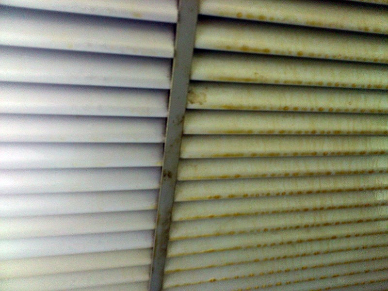 Limpieza de rejillas de ventilación