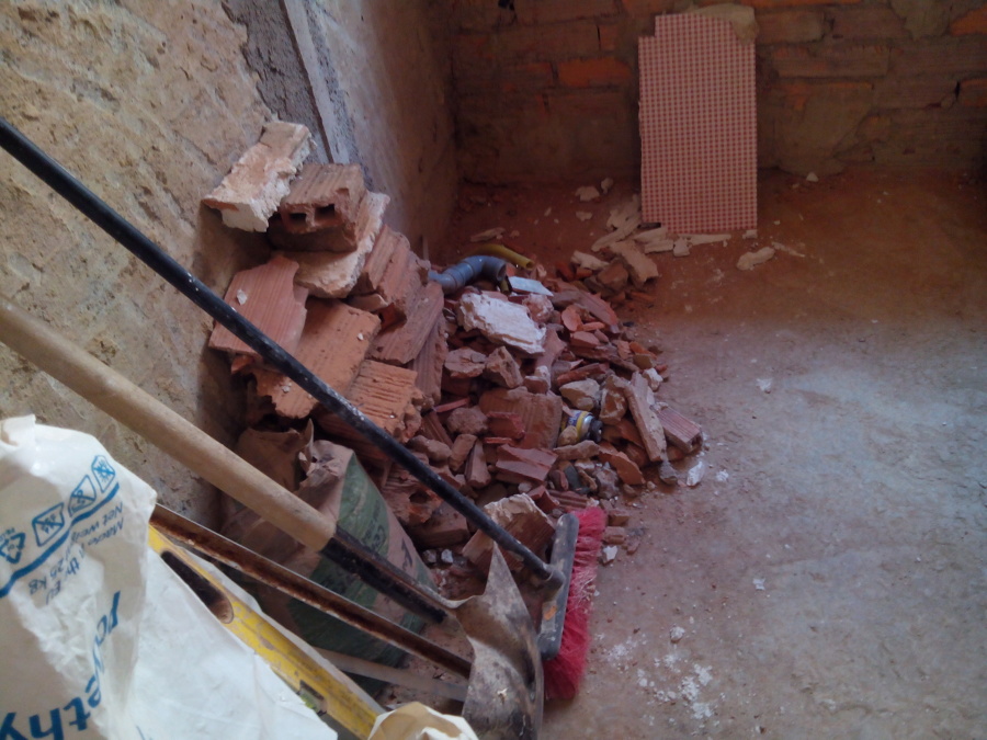 Limpieza durante la obra