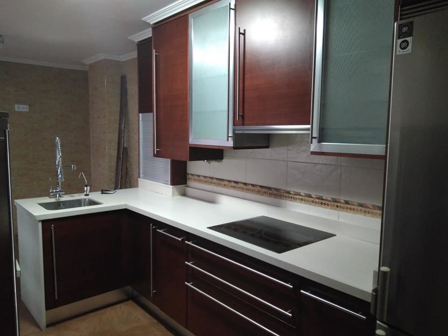 Limpieza fin de obra. Cocina.