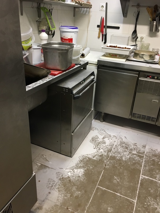 Limpieza tras incendio