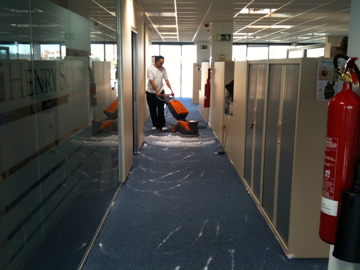 Limpieza y lavado de moquetas