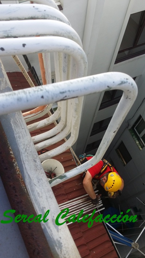 Lineas de gas natural.