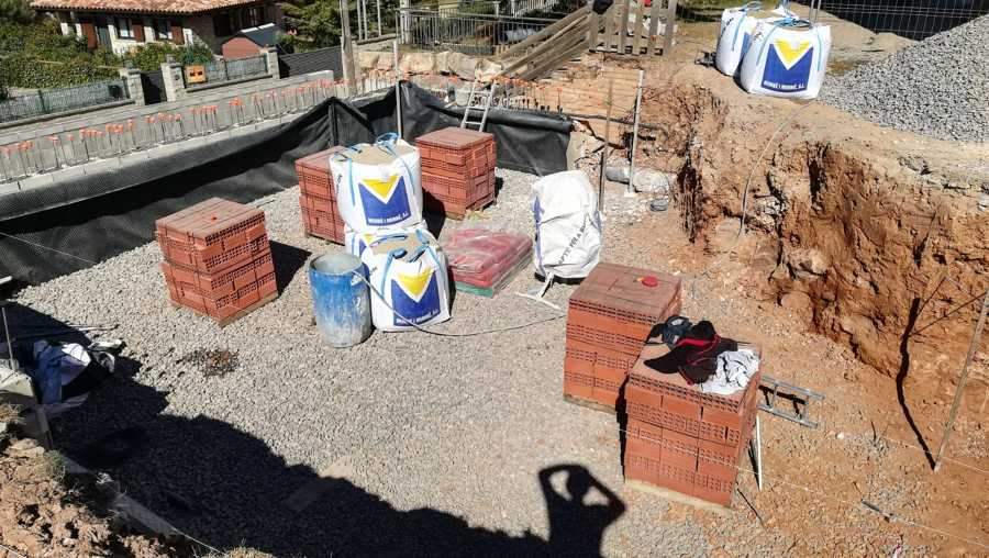 Listos para comenzar el cajón de sacrificio.