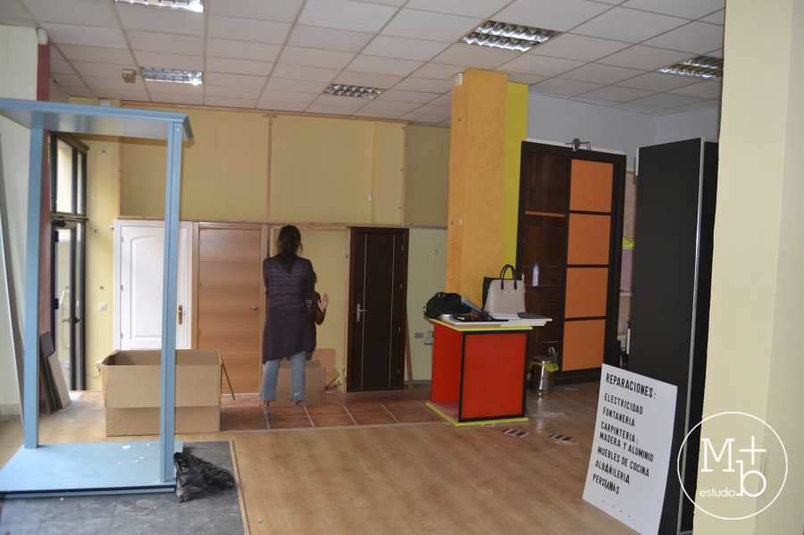 Local antes de  la actuación