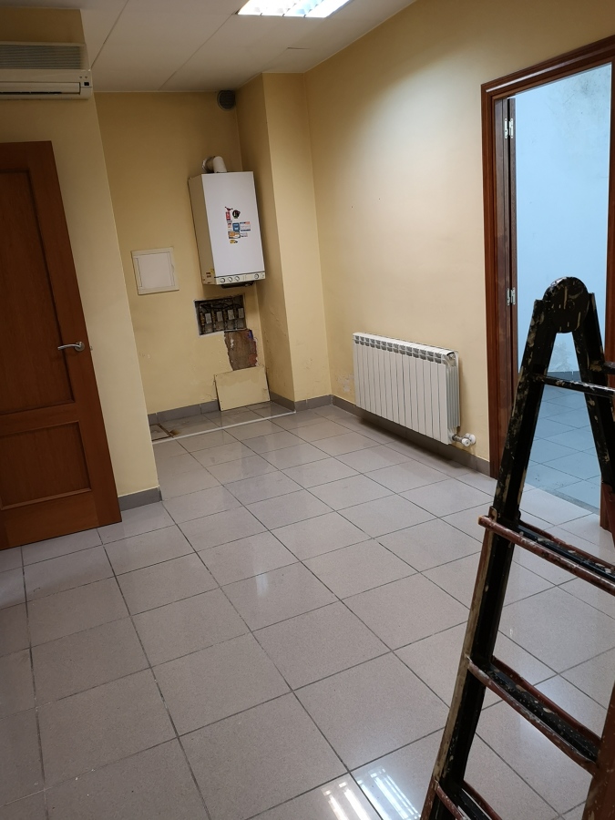 sala de esterilización antes