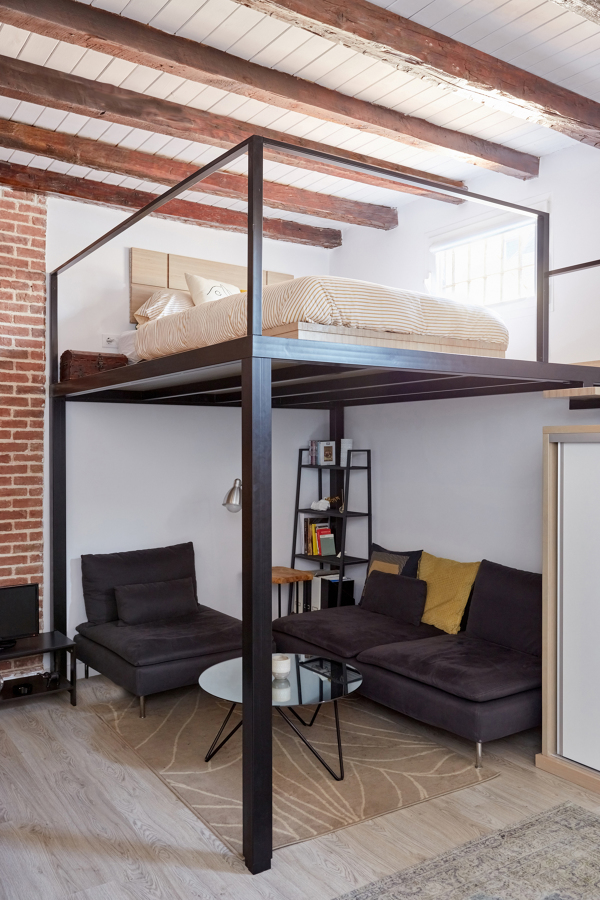 Loft en Pleno Centro de Madrid: Todo en 30 m2