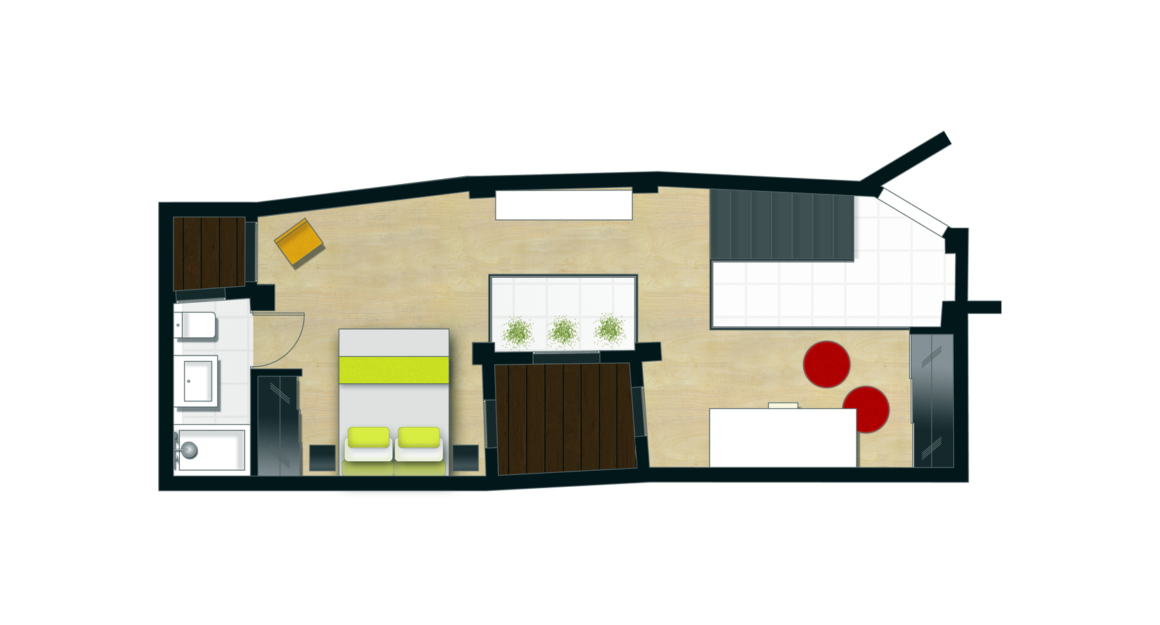 Loft: espacio y confort