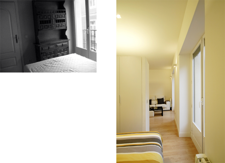 Loft minimalista en Madrid