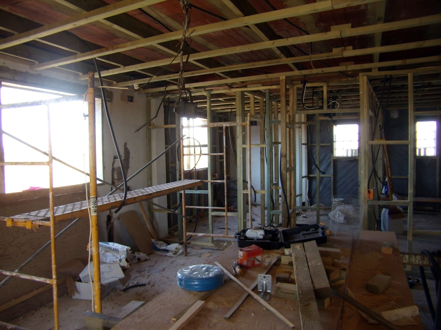 2) LOFT - Apartamento 90m2:  Durante la reforma