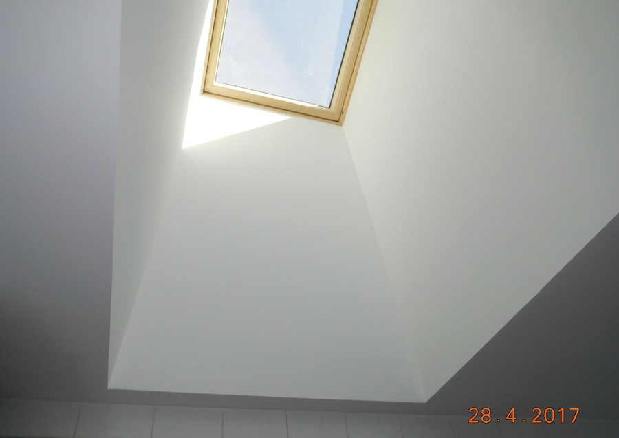 Lucernario baño 3. Planta baja