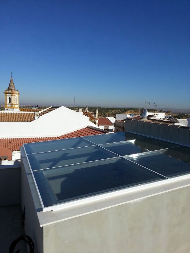 LUCERNARIO DE VIDRIO