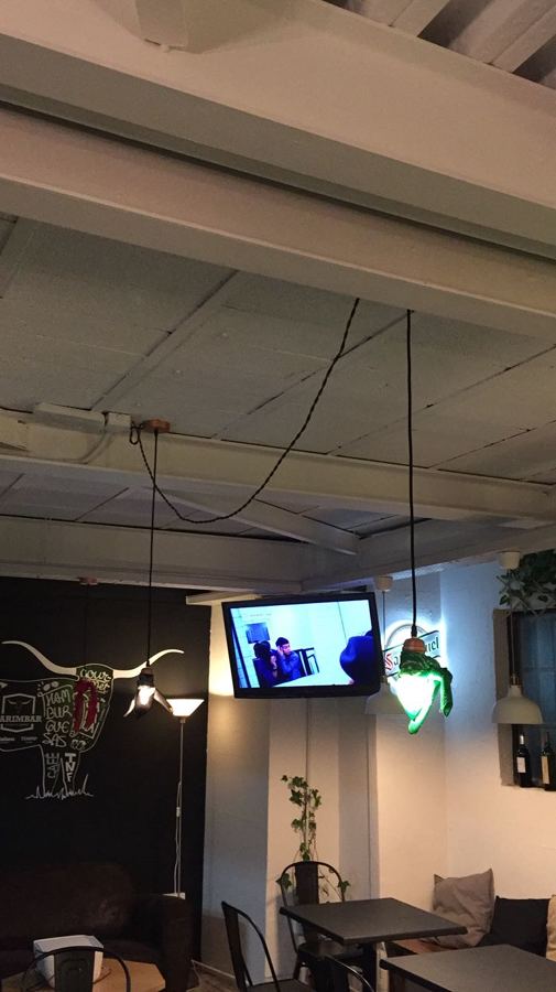 Luces colgantes salón