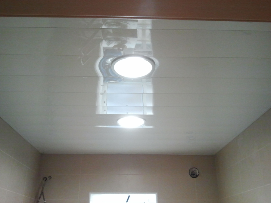 luz downlight techo aluminio cocina