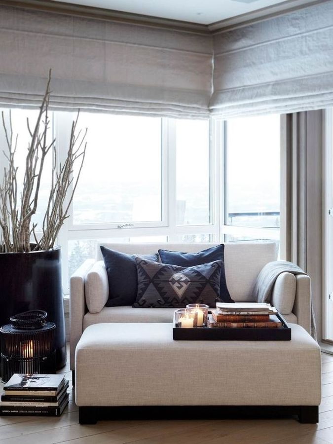 salón con luz natural