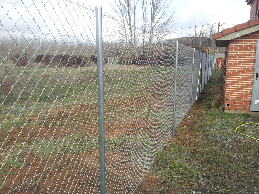 MALLA SIMPLE TORSION GALVANIZADA