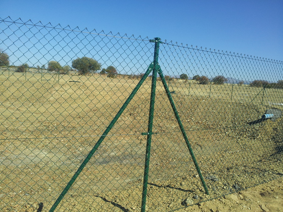 MALLA SIMPLE TORSION VERDE