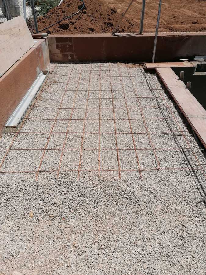 Mallazo del pavimento.