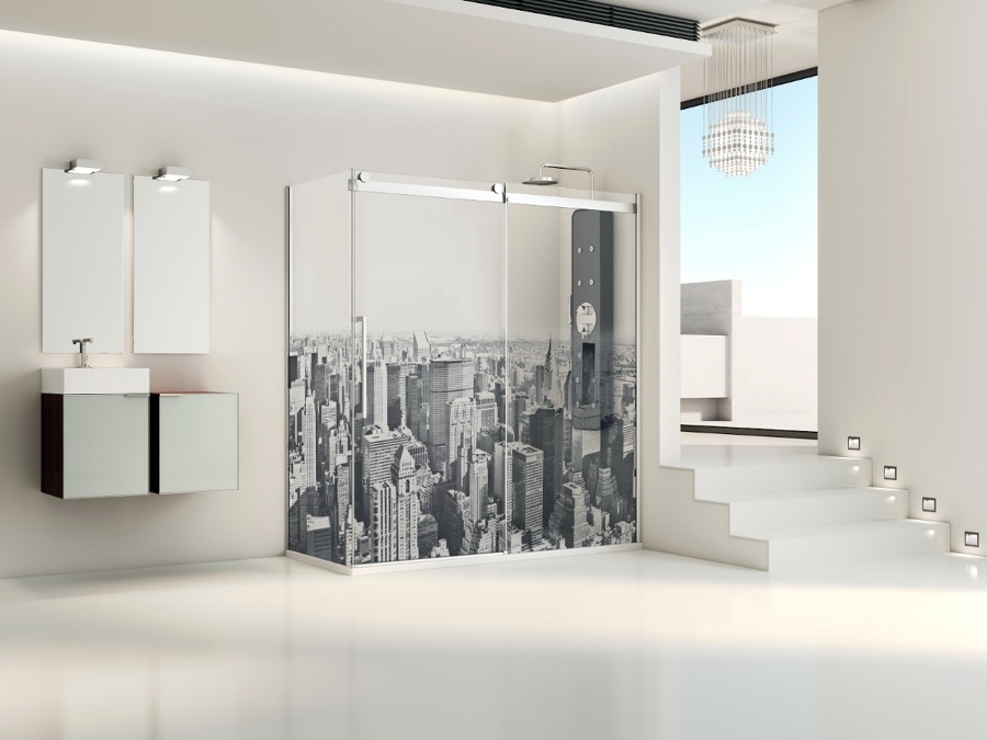 Mampara de baño Modelo manhattan