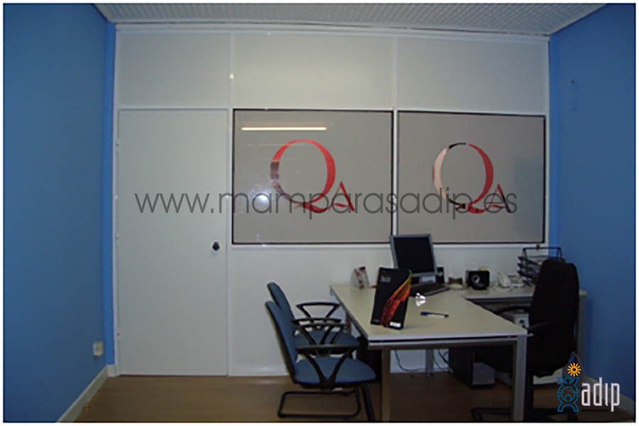 Mampara de oficina en Bilbao