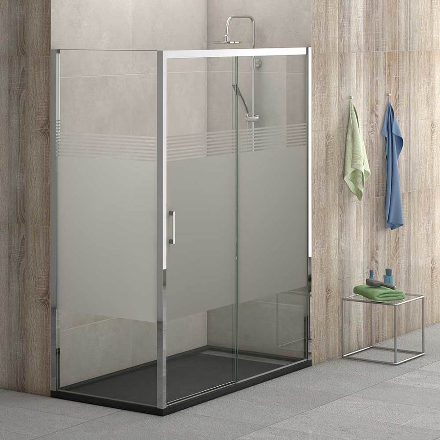 Mampara ducha rectangular